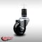 Service Caster 3'' SS Hard Rubber Wheel Swivel 1-5/8'' Expanding Stem Caster SCC-SSEX20S314-HRS-158 - alternate 4